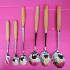 木柄不鏽鋼湯匙 叉子組, 詳見包裝, 詳見包裝, 詳見包裝, 木柄不鏽鋼小匙