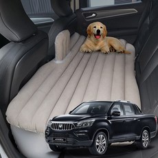 렉스턴스포츠칸 캠핑 에어매트 차박 바닥매트, 본품+전동펌프