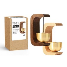 액막이 복덩이 도어벨 우드 문종 현관종 현관벨 83152EA 1(ea), 느티나무