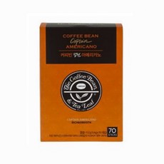 커피빈 캡틴 아메리카노 70T, 1.6g, 70개입, 1박스