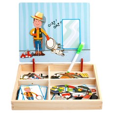 엣스앤 직업놀이마그넷퍼즐