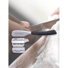 듀얼 에지 면도기 수염 얼굴 제모 바디 면도 남성 여성 눈썹, 1개
