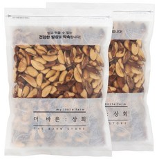 더바른상회 페루산 햇 완태 브라질너트, 2개, 1kg