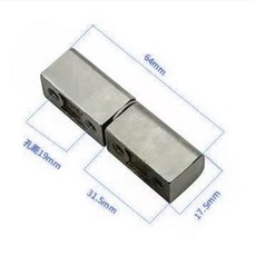 工業摺疊鉸鏈, 1個, CL203-1不鏽鋼（拉絲）