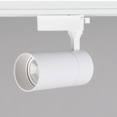 더쎈 LED 에코 카네스 원형 COB 레일스포트 20W 트랙등 플리커프리, 1개, 20W 흑색바디/주백색