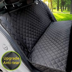 뒷좌석 차량용 시트커버 걸이형 보호매트 오염방지, 1개, B. 고급형 모델 - 뒷좌석에 검은색 트림 적용