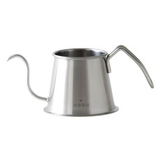 KOGU 珈琲考具 專業咖啡職人 細口手沖壺 500ml (17oz) 點滴式 - 匠心銀『原廠授權公司貨』, 1個, 手沖壺不含蓋