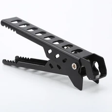 야외 Anti-Scald 냄비 그리퍼 캠핑 알루미늄 합금 클램프 팬 그릇 접는 손잡이 하이킹 피크닉 조리기구, 01 빠른