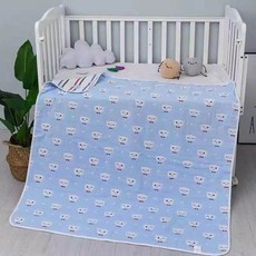 유아 목욕 수건 순수한 면 신생아 아기 덮개 담요 어린이 목욕 어린이 흡수 6 층 거즈 아기 목욕 수건, 돼지 난초, 1개