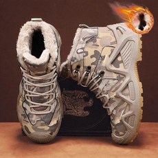 남성워커화 기모 안감 방한 군화 전술화 밀리터리 워커