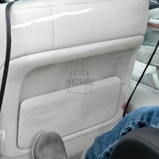 자동차용 뒷자석 오염방지 투명 커버 어린이 청소 정리 세차