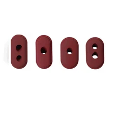 Xiaomi M365 1S Pro 전기 스쿠터 라인 고무 실리콘 슬리브 Pro2 충전 플러그 포트 커버 용 배터리 먼지, [07] C-4PC