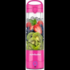 nutribullet 휴대용 무선 블렌더 - 20oz USB-C 충전식 개인용 미니 믹서기 브라이트 핑크, [03]연보라색