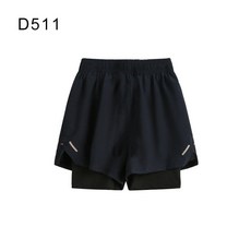 【假兩件速幹】瑜伽褲 運動褲 健身褲 跑步褲 訓練褲 羽毛球褲 高彈透氣 夏季薄款 提臀顯瘦 女士專用