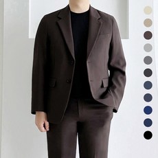 레브클래식 남자 봄 가을 겨울 정장 세트 세미 캐주얼 셋업 수트 하객룩 면접 결혼식 빅사이즈