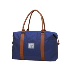 行李袋 旅行袋 拉桿行李袋 大行李袋 拉桿旅行袋 運動包健身包 拉桿袋 (mina百貨), 藍色, 1個