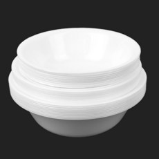 더문샵 탄탄한 다회용 공기 중국집그릇 밥공기 공기밥그릇 다회용밥공기 다회용공기, 5호