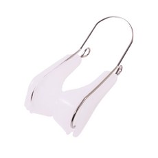 코를 위한 아름다운 3D 브릿지 U자형 클립 좁은 교정 높이기 장치, [02] White