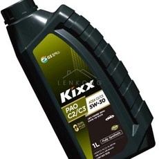 GS칼텍스 합성 엔진오일 Kixx PAO C2/C3 5W-30/1L(승용디젤/가솔린/LPG) 1EA