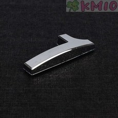 Kmio 입체형 볼록 은색 숫자 1P 소 호수표시판, 5