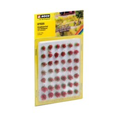 NOCH 7035 디오라마 꽃과 풀 다발 모형 6mm Blooming 42개, 단품