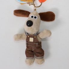 [공식정품] 그로밋키링 15cm 인형 가방 키링, 1개, 17. 브라운멜빵