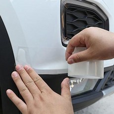 차량용 보호필름 투명 테이프 스크래치 문콕도어가드, 1개