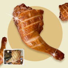 푸드원 맛닭 훈제 닭다리 바베큐 (머스타드소스 포함), 160g, 3개