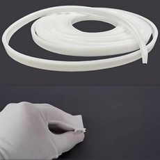 KSDLMPA 16.4피트/5M 실리콘 LED 커버 알루미늄 프로파일 실리콘 채널 디퓨저 유연한 PC 전등갓 라인 스트립 조명 천장 램프 캐비닛 아래 커버 교체 가능한, 12 mm