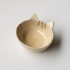 NVLIV北歐居家 陶瓷貓咪醬料碟 醬料盤 日式調味碟 沾醬碟 醬油碟 小菜碟 陶瓷小碟子, 1個, 醬料碗-橘貓, 橘貓