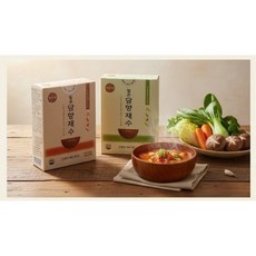 가미향 담향채수세트(순한맛 얼큰한맛), 2개