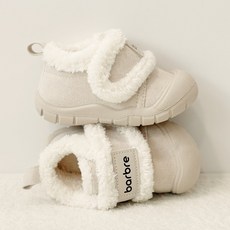 바브레 슈슈 벨크로 보들 아기 털부츠