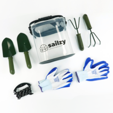 세일지 해루질 세트 갯벌 조개 체험 장비, 투명