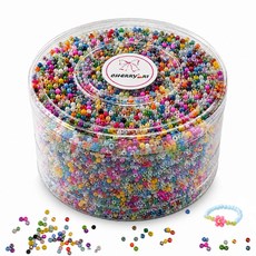 체리아트 2mm 시드비즈 30색 혼합 대용량 500g, Mix, 1개