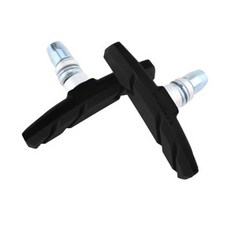 腳踏車煞車 剎車替換 自行車刹車皮 山地車V刹閘皮 單車橡膠皮 刹車塊 自行車維修配件, 1個