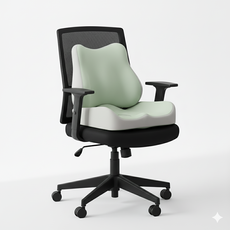 클릭닥터 1+1 2025 개선판 디스크 방석 디스크 쿠션 허리디스크 도넛방석 의자방석, 그린