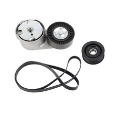Wahparts 엔진 드라이브 벨트 텐셔너 아이들러 풀리 서펜틴 벨트 키트 12-14 크라이슬러 200 11-16 크라이슬러 타운 & 컨트리 13-19 닷지 저니 90K-392, Wahparts 엔진 드라이브 벨트 텐셔너 아이들러 풀