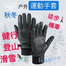 星攀戶外Naturehike登山觸控保暖防風防水手套 GL05 健行適用 秋冬, 月影灰,XL, 1個