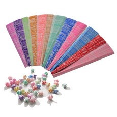 별접기 종이 야광 색상랜덤 세트 선호리빙, 20세트_600매