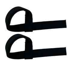 에이포터 헬스 스트랩 데드리프트 리프팅 퀵그립, 1세트, 블랙