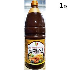 돈까스양념 돈가스 돈까스소스 청우 1.9K 액상소 액상소스 가공식품, 1개