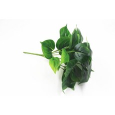 GXS拍照道具 仿真蕨葉束 仿真植物 拍照背景, 五叉綠夢葉（葉脈略印歪）, 1個