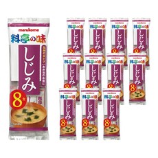 蔬菜湯頭風味 即食味噌湯 8份×12包, 12個