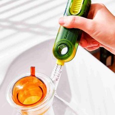 엠비아7 세척솔 틈새 브러쉬 물병솔, 01텀블러세척솔-그린