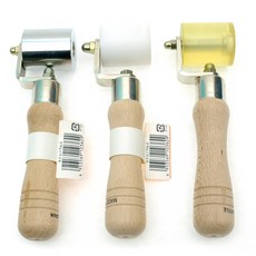 가죽공예 도구 조인트 롤라 3가지 스타일 선택가능(스틸 쥬라콘 우레탄) *개당가격*, 1개