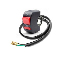 데일리쇼핑 오토바이 라이트 스위치 안개등 LED 비상등 DIY킷 핸들바 써치, 바이크라이트스위치, 1개