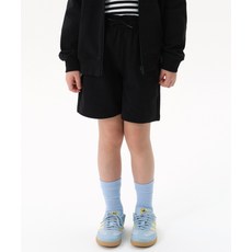 MUSINSA STANDARD KIDS 베이식 스웨트 쇼츠 [블랙] 419272
