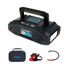 A-mego AHS-808 賽道黑曜版 20000mAh 4合1 汽車柴油 3000A 峰值電霸 電動打氣機, 1個