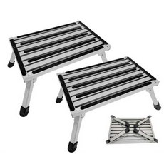 자동차 스텝 의자 RV 알루미늄 합금 접이식 보조의자, 상세페이지 참고