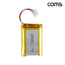 컴스 103450P 충전지 3.7V 2000mAh 리튬폴리머 배터리 UB135, 1개입, 1개, MP103450P
